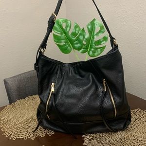 Urban Expressions Faux Leather Hobo Purse